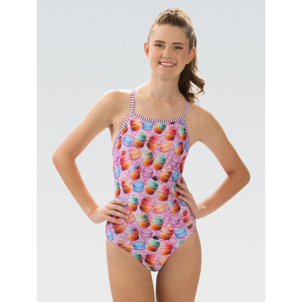 Uglies‎ (Women's SIZE 28) Bon Appetit™ V-Back One Piece Swimsuit